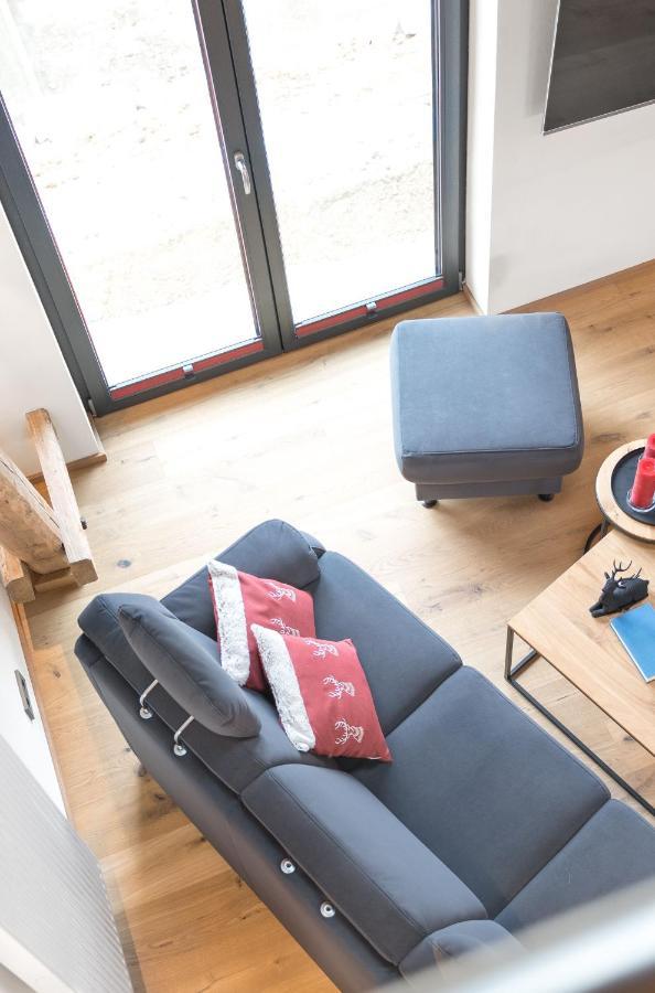 Chalet-Ferienwohnung Giebeltraum, 115 Qm, Wellness/Fitness/Sauna - Bergroedelhof Feilitzsch 외부 사진