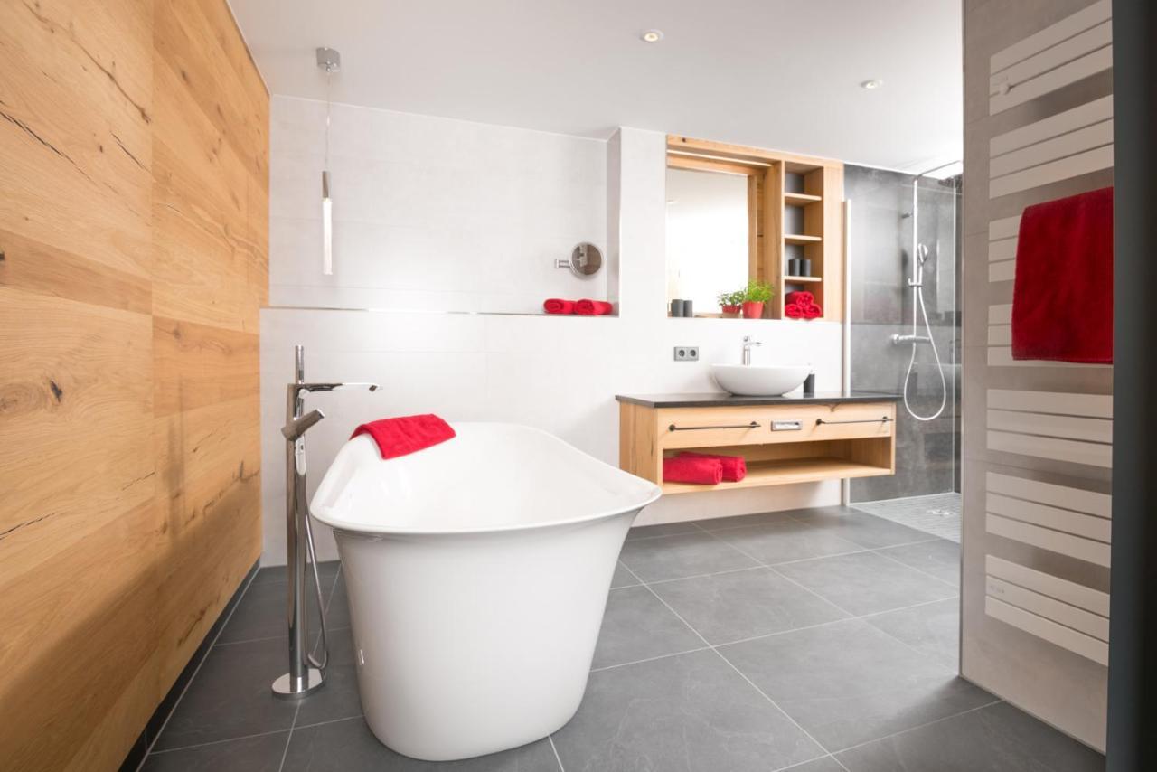 Chalet-Ferienwohnung Giebeltraum, 115 Qm, Wellness/Fitness/Sauna - Bergroedelhof Feilitzsch 외부 사진