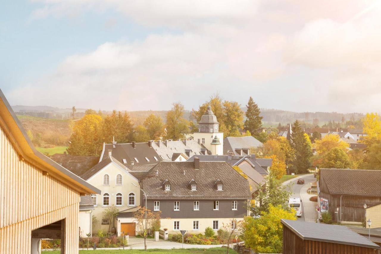 Chalet-Ferienwohnung Giebeltraum, 115 Qm, Wellness/Fitness/Sauna - Bergroedelhof Feilitzsch 외부 사진