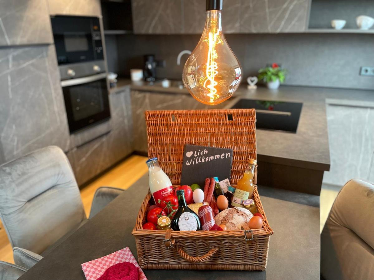 Chalet-Ferienwohnung Giebeltraum, 115 Qm, Wellness/Fitness/Sauna - Bergroedelhof Feilitzsch 외부 사진